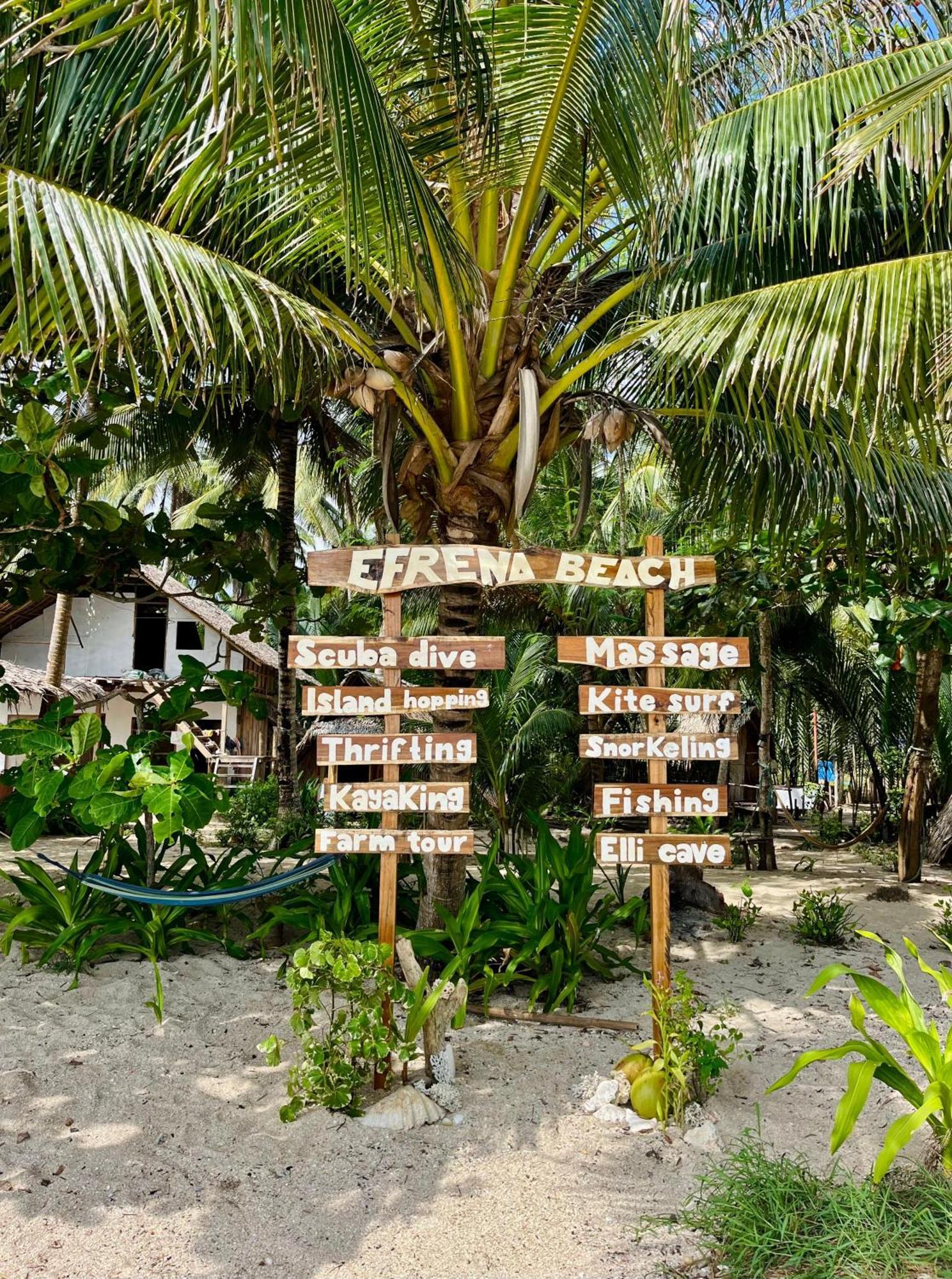 Efrena Agro Tourism Beach El Nido Kültér fotó