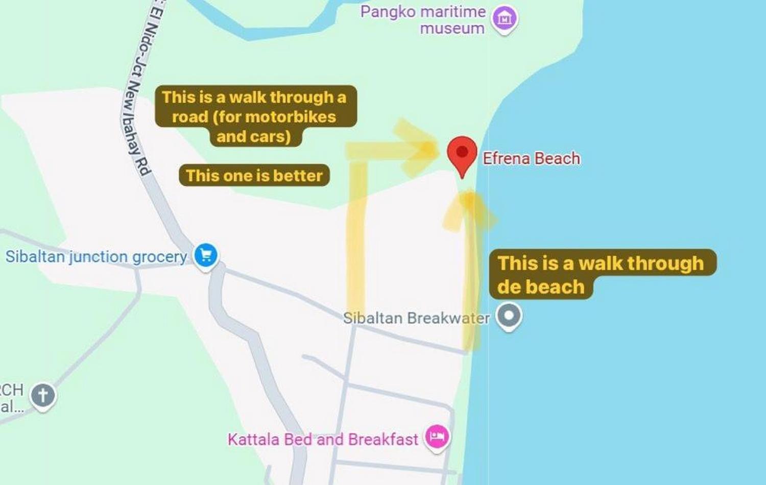 Efrena Agro Tourism Beach El Nido Kültér fotó