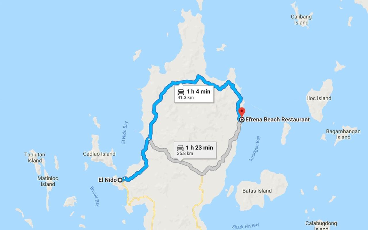 Efrena Agro Tourism Beach El Nido Kültér fotó